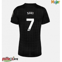 Camiseta Tottenham Hotspur Xavi Simons #7 Visitante Equipación para mujer 2025-26 manga corta